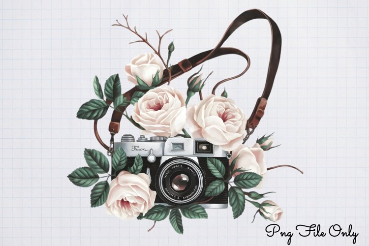 Antique Winter Photography Clipart PNG