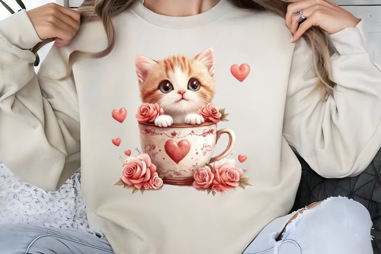 Cute Cat Clipart Image 20