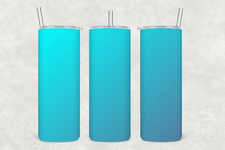 Medium Turquoise Tumbler Wrap Sublimation
