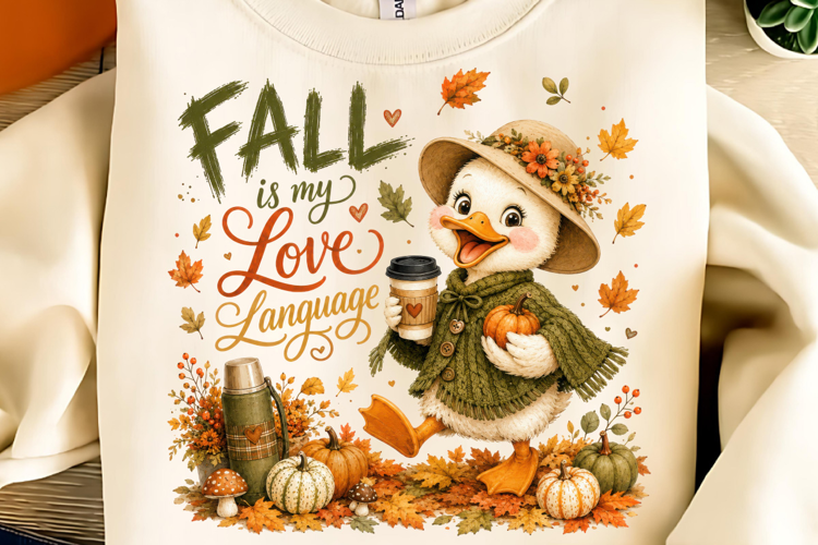 Fall Is My Love PNG, Funny Thanksgiving PNG, Fall Pumpkin