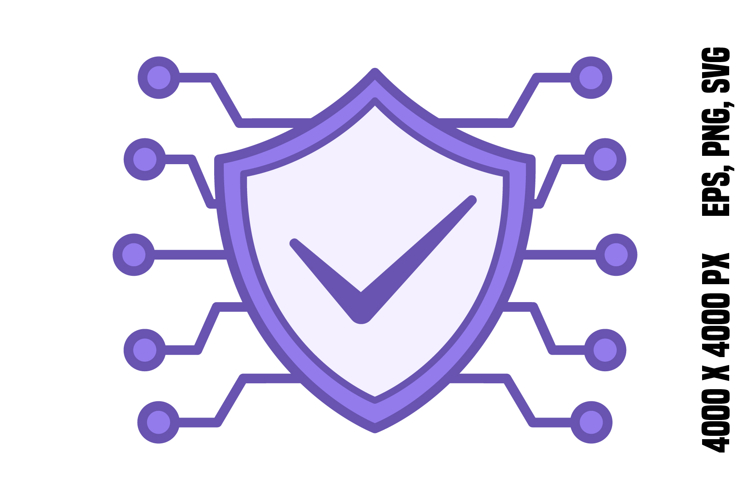 Colored Digital Icon