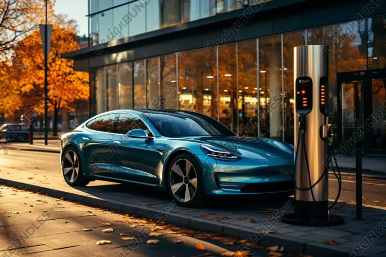 Electric Cars and bike charging stations