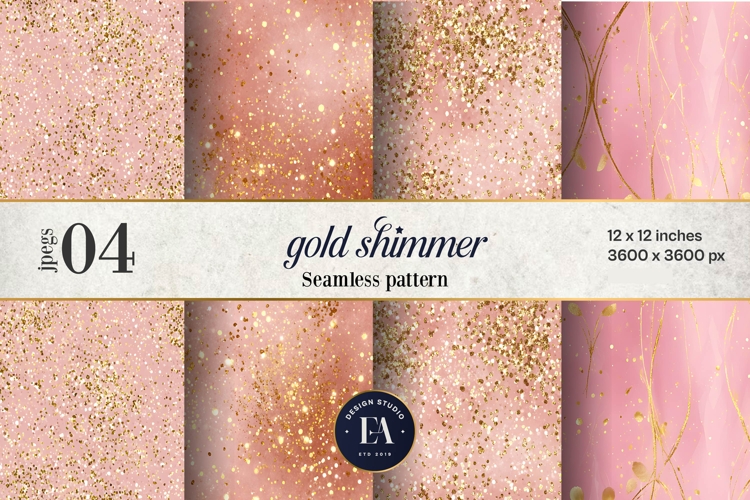 Gold Sparkle Background Image 22