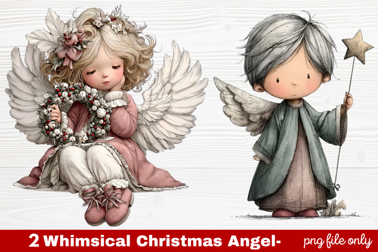 Christmas Angel Clipart Image 10
