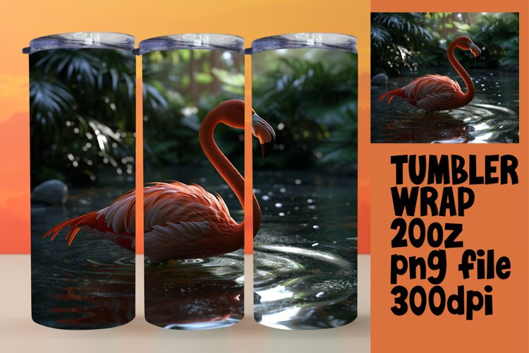 Vibrant Avian Design - 20oz example image 1