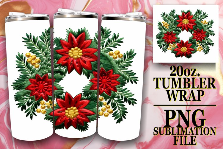 Christmas Tumbler Wrap Image 8