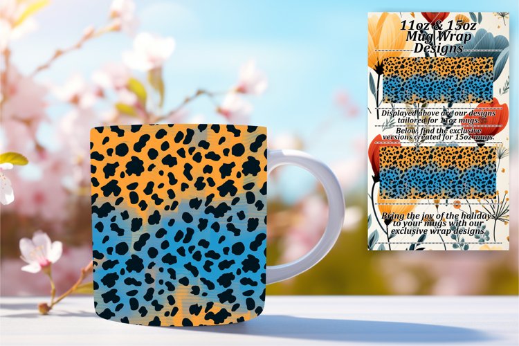 Leopard Sublimation Design Image 8