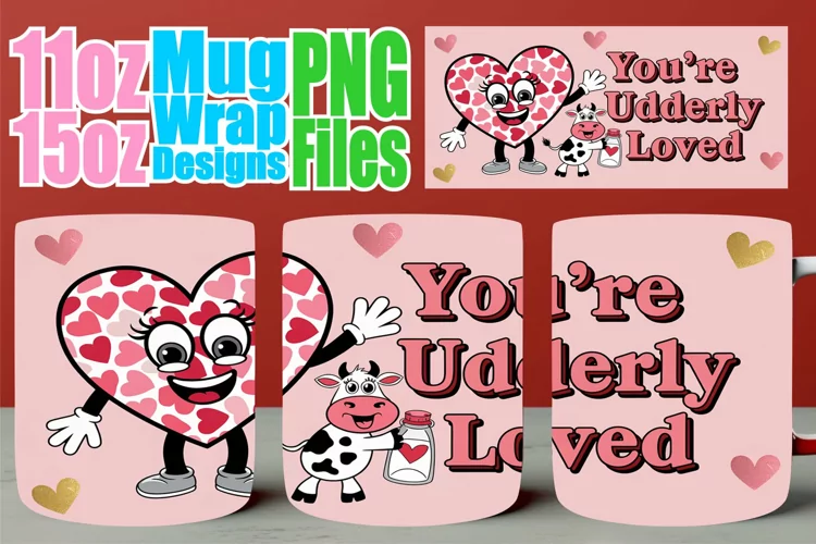 Wholesome escapes 11oz 15oz sublimation wrap, Valentines