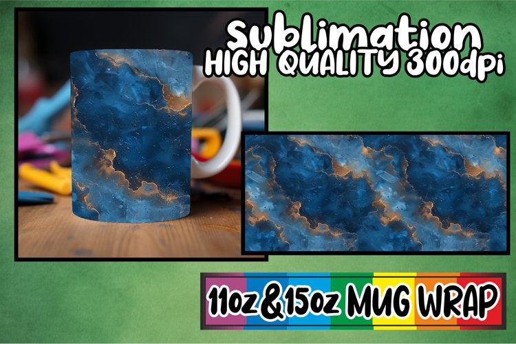 Sublimation Graffiti Pattern Mug Wrap 11oz/15oz