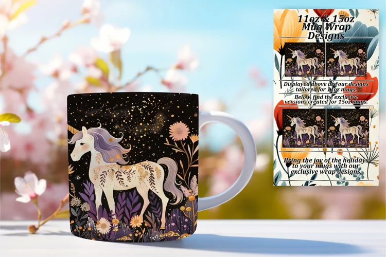 Delightful Spring Unicorn Mug Artistry