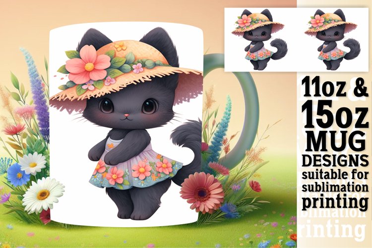 Cat Watercolor Image 8