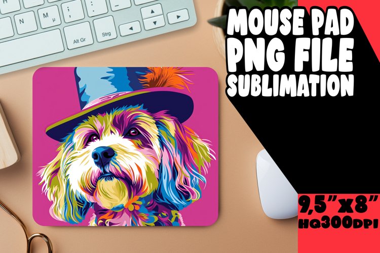 Cheery Pups Sublimation Design example image 1