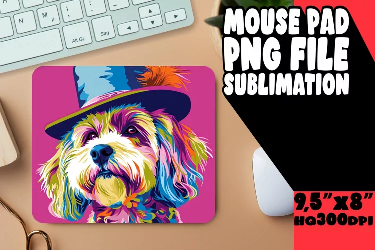 Cheery Pups Sublimation Design
