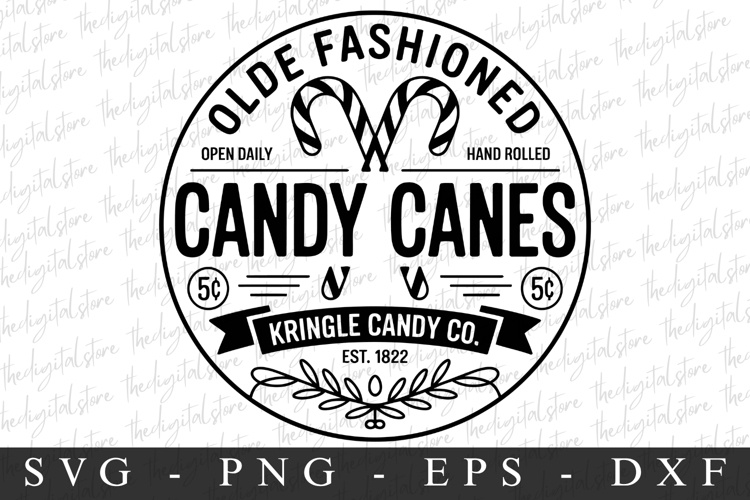 Candy Canes Svg Image 18