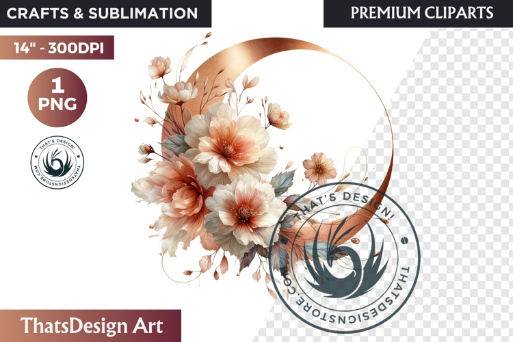 Romantic floral arrangements Clipart PNG, wedding flowers