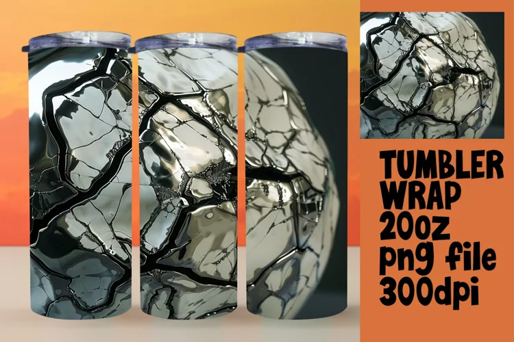 Lustrous Stone Pattern Tumbler Assortment