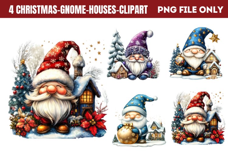 Christmas Gnome Clipart Image 11