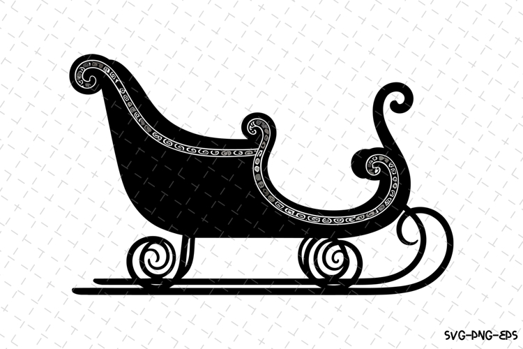 Sleigh Svg Image 11