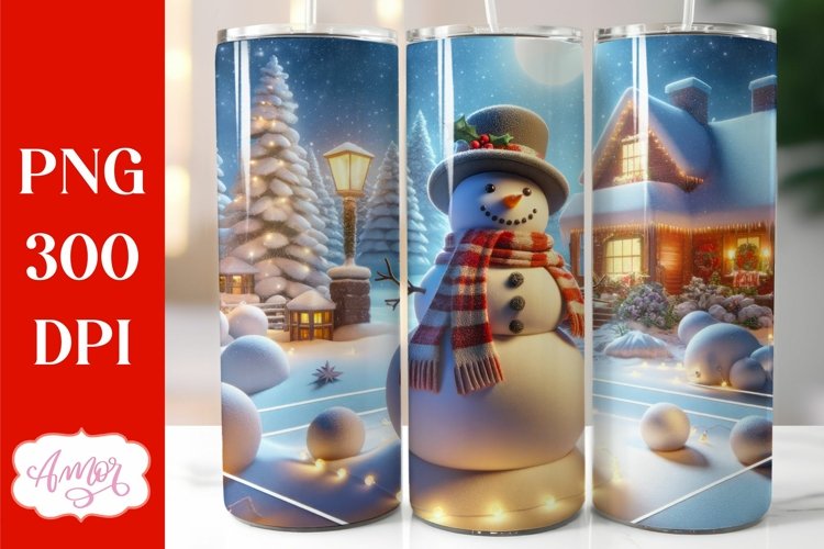 Cute Snowman Clipart Image 22