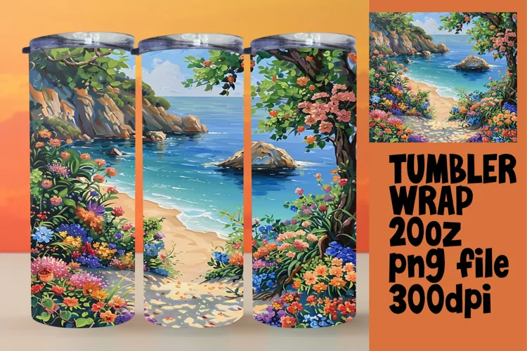 Vibrant Skies Tumbler Wrap 20oz