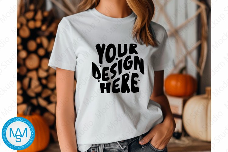White Tshirt Mockup