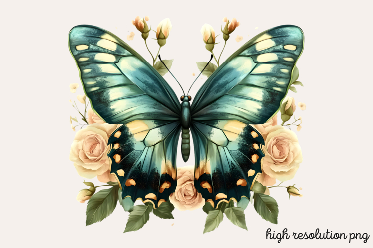 Watercolor Flowers Svg Image 13