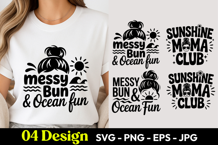 Messy Bun PNG Image 4