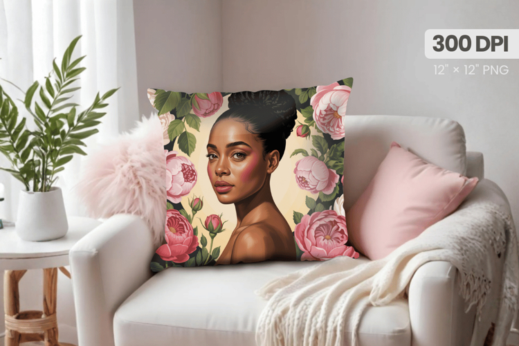 Black Girl Afro Png Image 8