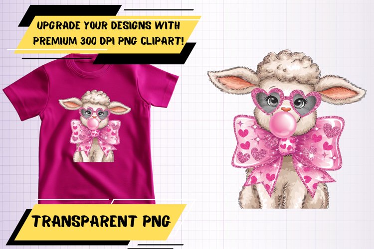 Stylish PNG Design for Custom Bags , Cute Easter
