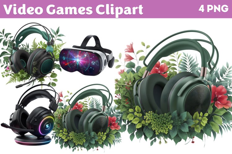Video Games Clipart PNG example image 1