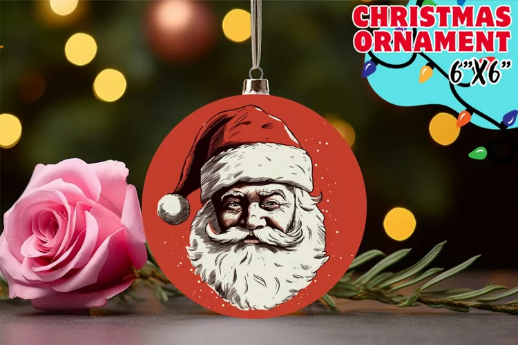 Festive Fancies: Santa's Sublimation Circle