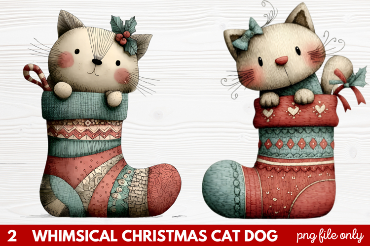 Christmas Dog Clipart Image 18