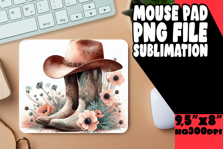 VIBRANT DESK MAT PNG INSPIRATION, Western