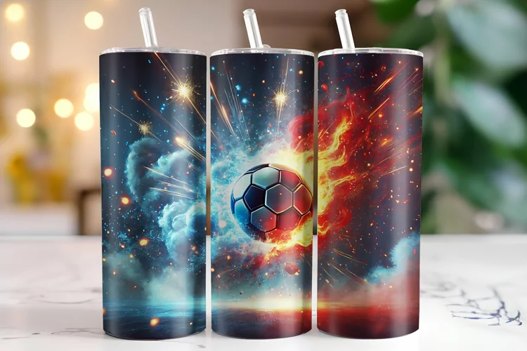Football Tumbler Wrap | Sublimation | Tumblers