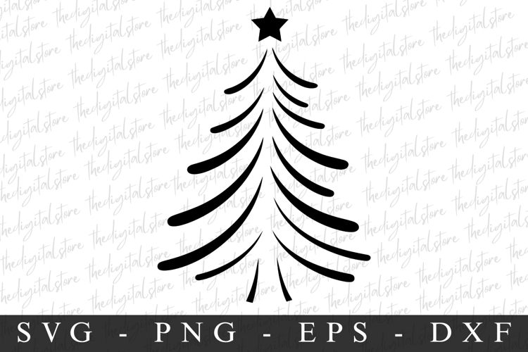 Merry Christmas Tree Svg Image 19