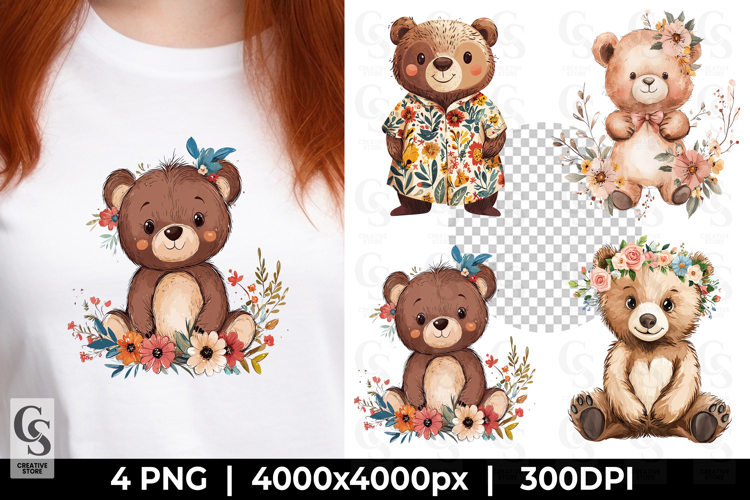Kawaii Bear Png Image 22