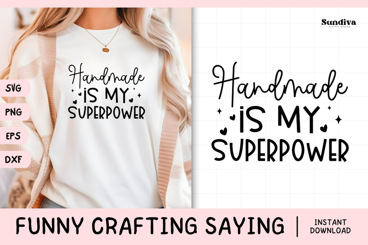 Funny Crafting Quote SVG For Crafter | My Superpower