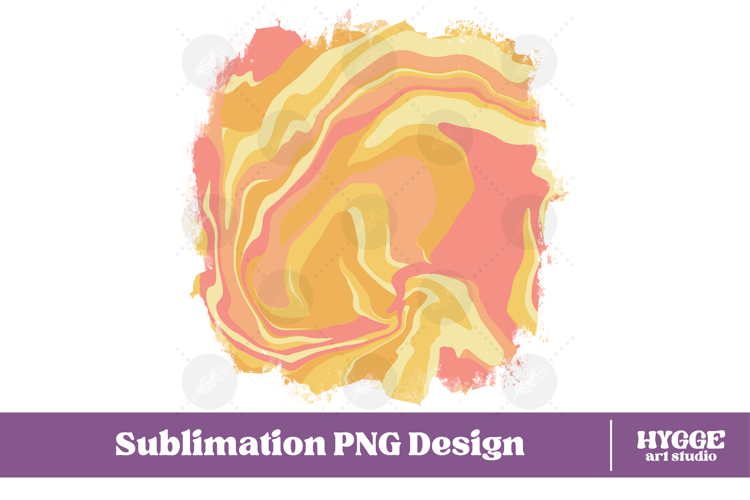 Retro Background Png Fluid Marble Paper Sublimation Splash