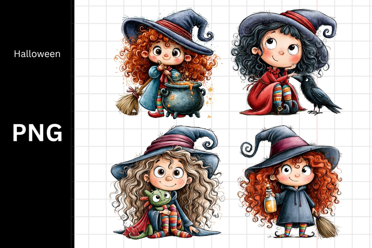 Halloween PNG, Witch PNG, Fall PNG