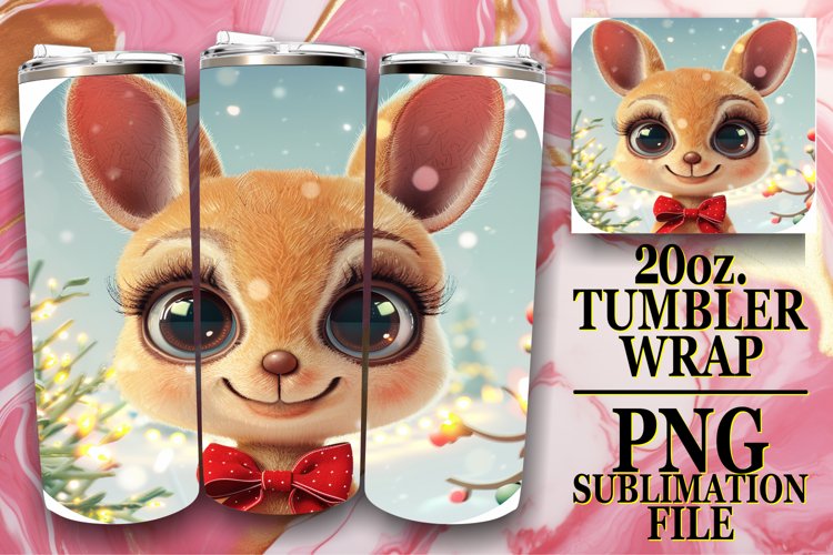 Christmas Tumbler Wrap Image 3
