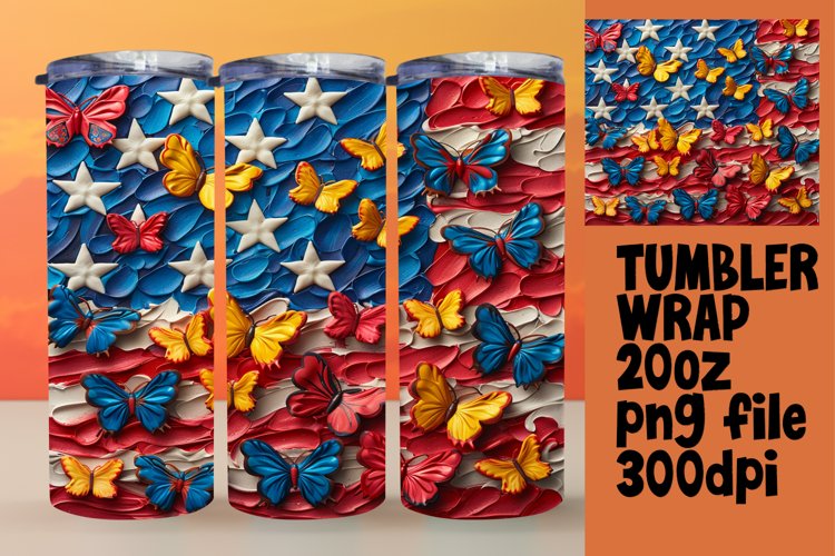 American Flag Sublimation Image 10