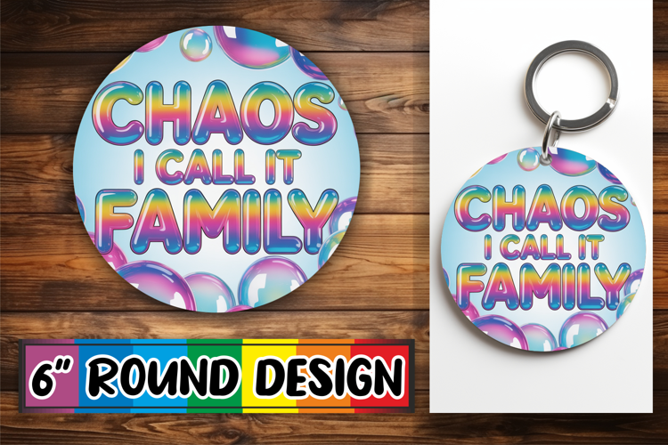 Radiant Sublimation Circle Ornaments, Sarcastic Quote