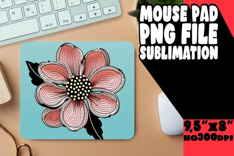 Sublimation Serenade with 3D Flowers