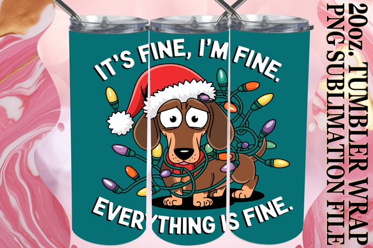 Joyful Reflections 20oz tumbler wrap, Xmas