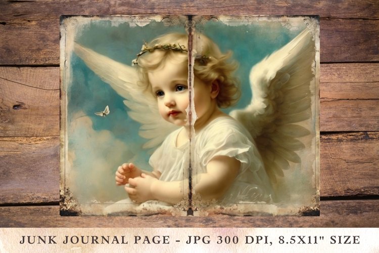 Printable Junk Journal Pages baby 9
