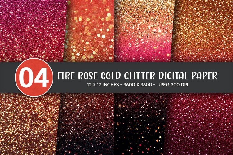 Red Glitter Background Image 4