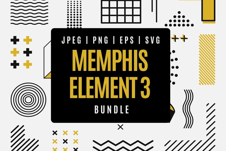 Geometric Memphis Bundle 3
