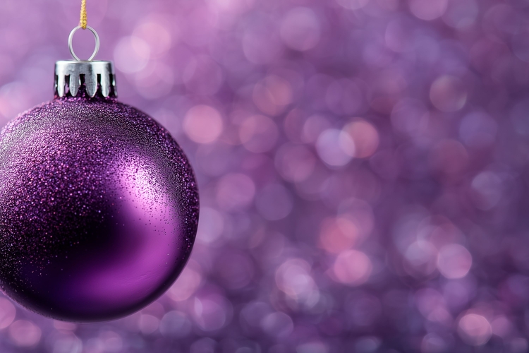 Christmas Ball Background PNG, Holiday Background Mockup