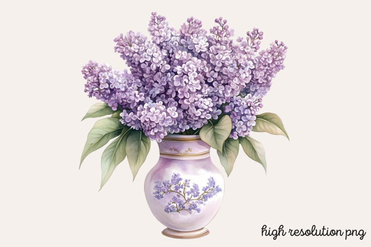 Lilac Illustration Image 2