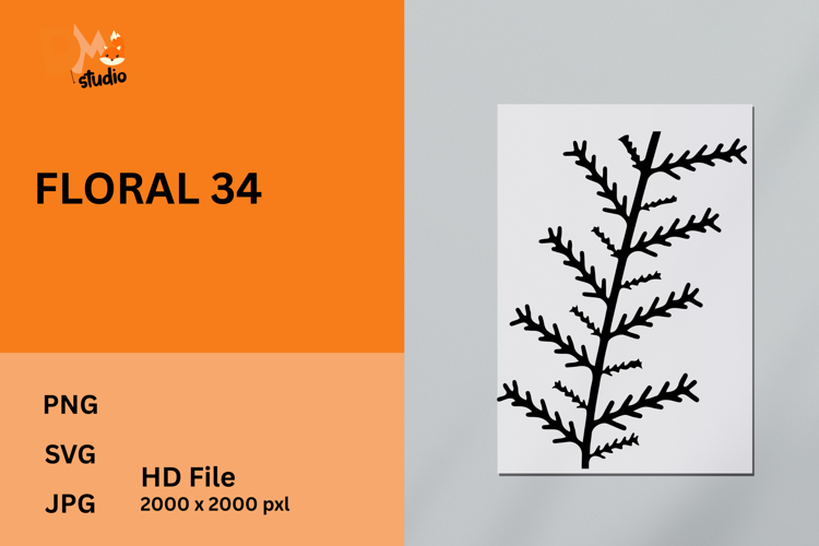 Floral Vector Image 16